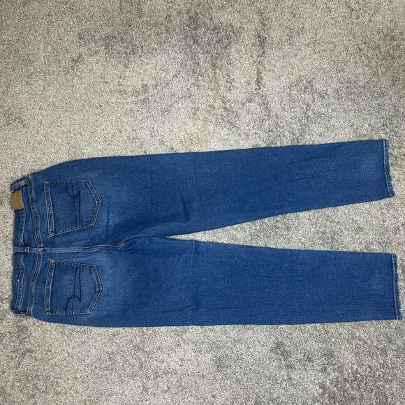 American Eagle Women's Size 4 Button Fly Mom Jean Stretch - Picture 3 of 6